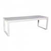 Flow dinner table white