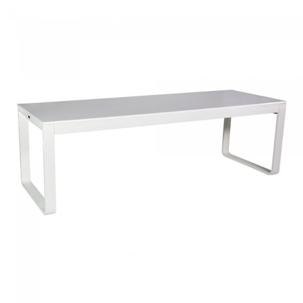 Flow dinner table white